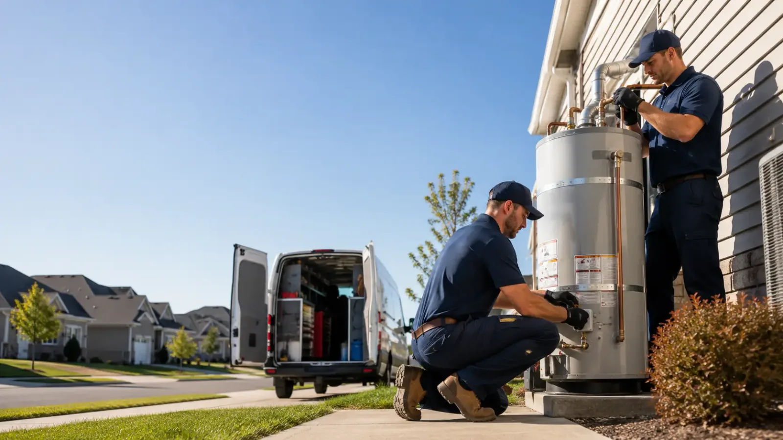 Water Heater Installation in Mexia, TX